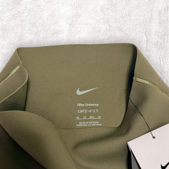 Nike Universa Dri-FIT High-Waisted Leggings | Dark Olive Green | Size XS | NWT - Picture 6 of 8